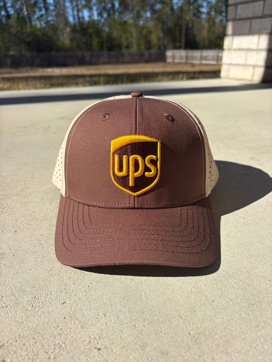 Water resistant UPS hat